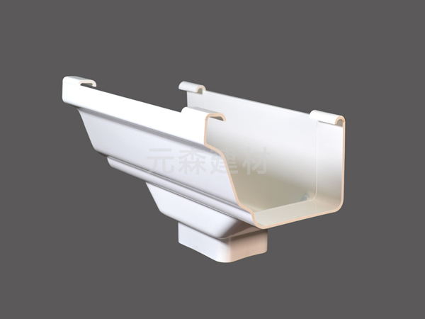 10天溝雨水斗-1天溝排水用漏斗，天溝與雨水管連接引導(dǎo)天溝內(nèi)部雨水到地面回收