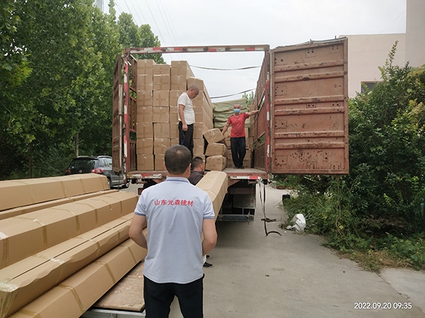 鋁合金天溝、鋁合金雨水管發(fā)貨